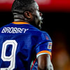 Brian Brobbey bij het Nederlands elftal