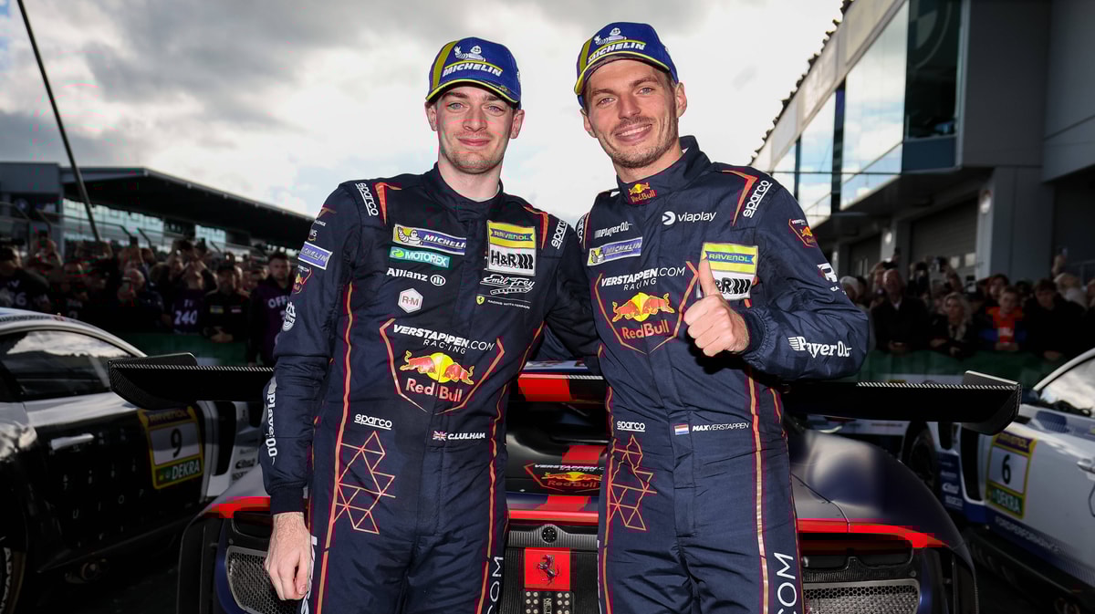Chris Lulham en Max Verstappen