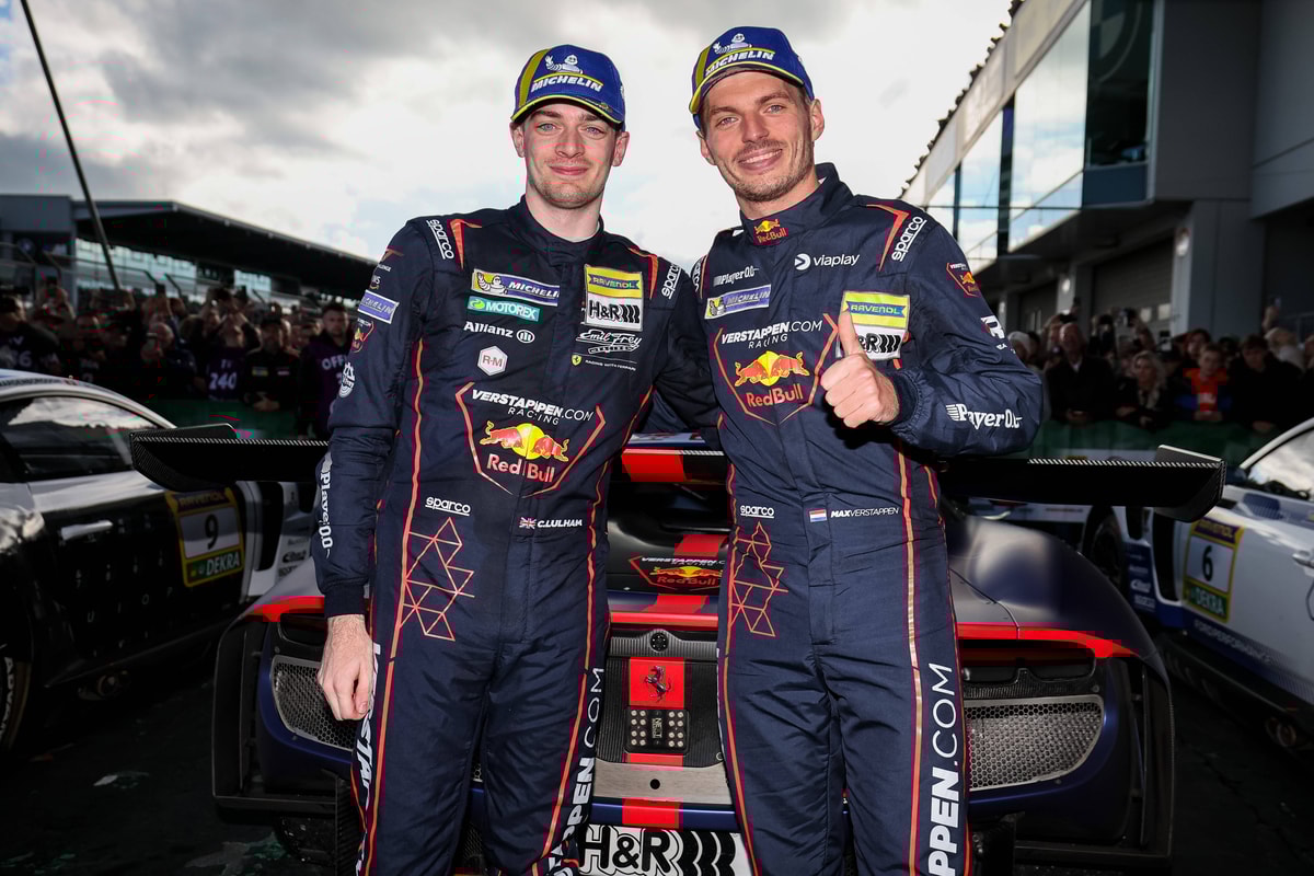 Chris Lulham en Max Verstappen