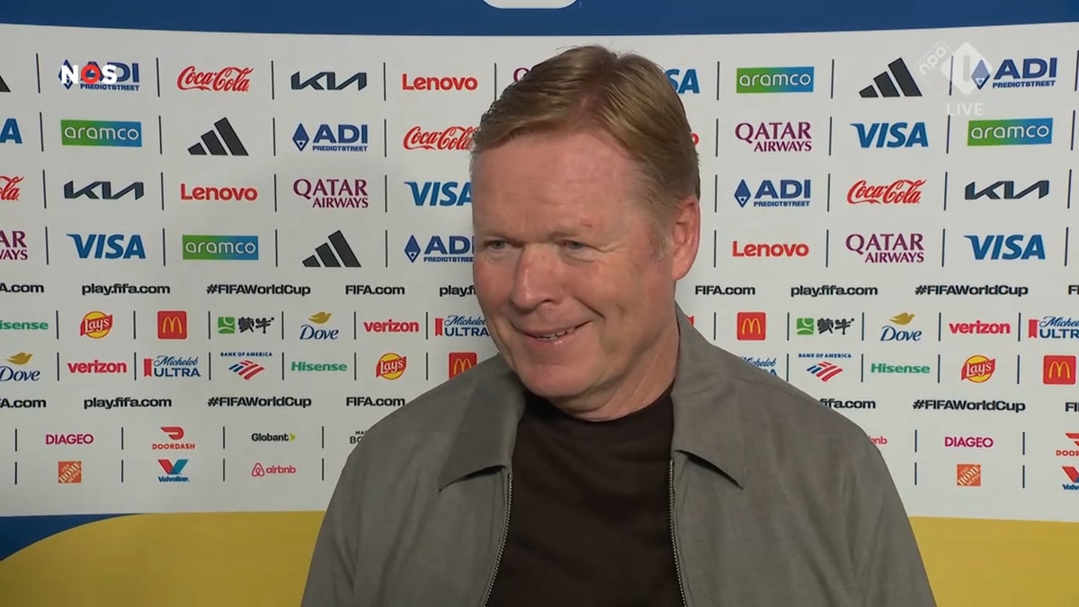 Ronald Koeman, bondscoach van het Nederlands elftal