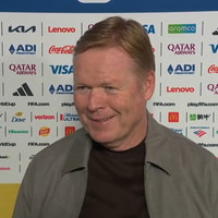 Ronald Koeman, bondscoach van het Nederlands elftal