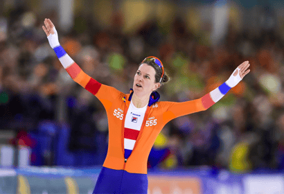 Zesvoudig olympisch kampioen Ireen Wüst