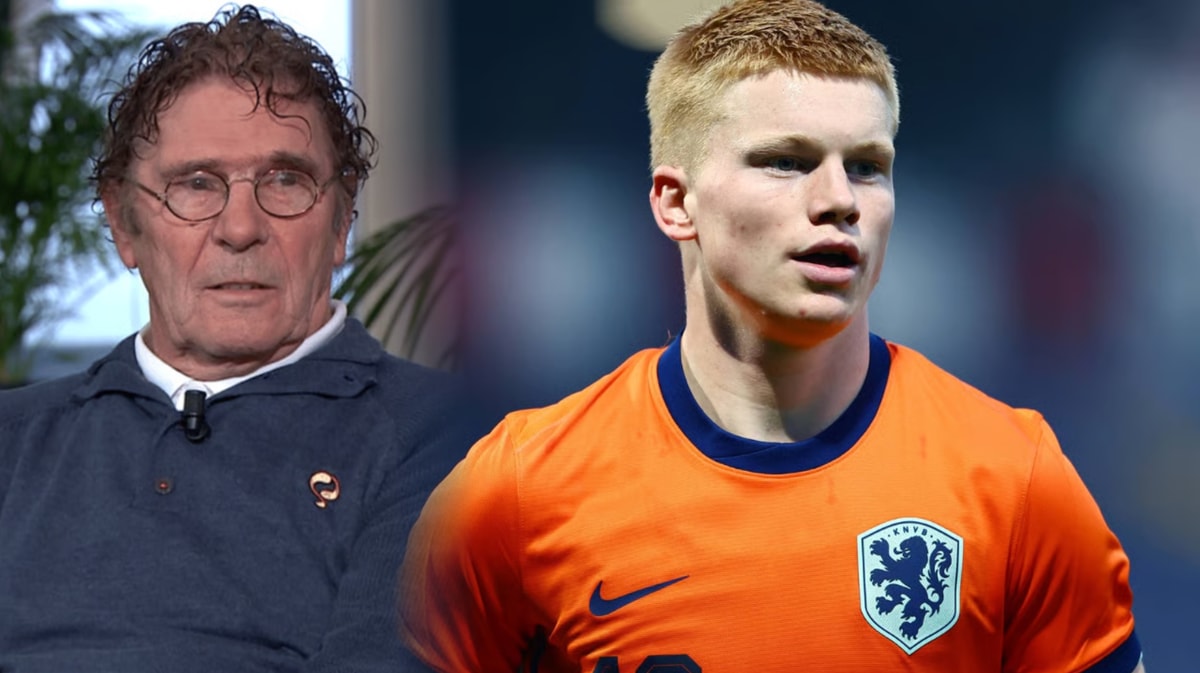 Willem van Hanegem lyrisch: Kees Smit wordt beter dan Frenkie de Jong