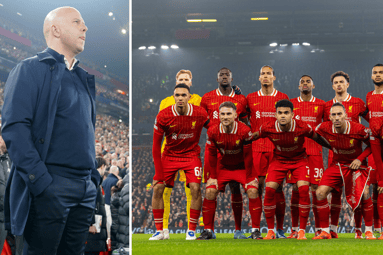 Arne Slot is de trainer van Liverpool
