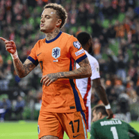 Noa Lang bij het Nederlands elftal