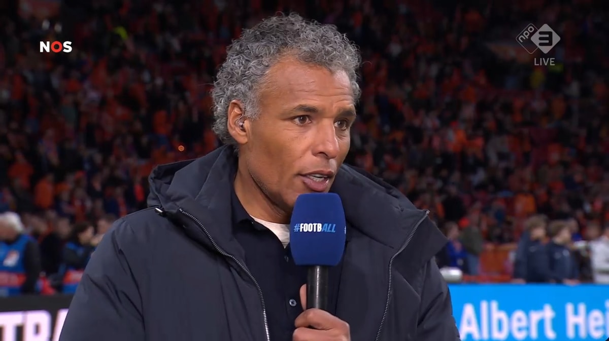 Pierre van Hooijdonk, analist van de NOS