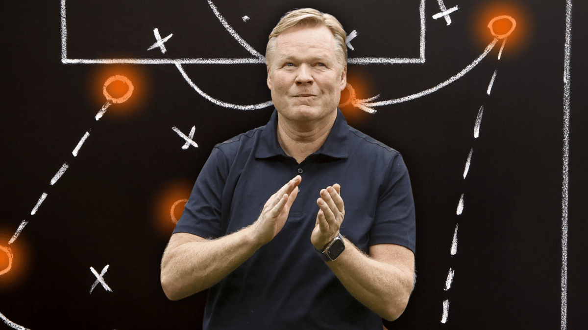 Ronald Koeman, bondscoach van het Nederlands elftal
