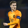 Julian Rijkhoff in actie voor Oranje Onder-19