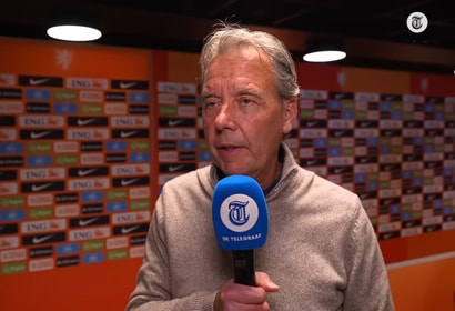 Valentijn Driessen bij het Nederlands elftal