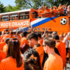 Oranjefans, Oranje, Nederlands elftal, Nederland - Roemenië