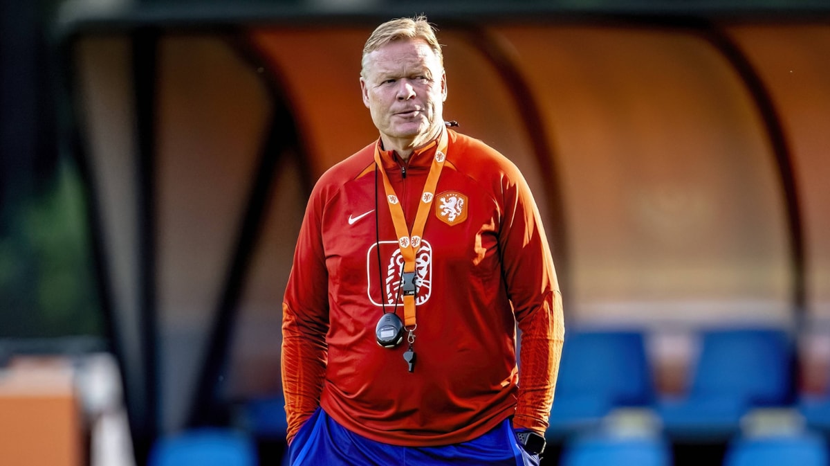 Ronald Koeman, bondscoach van het Nederlands elftal