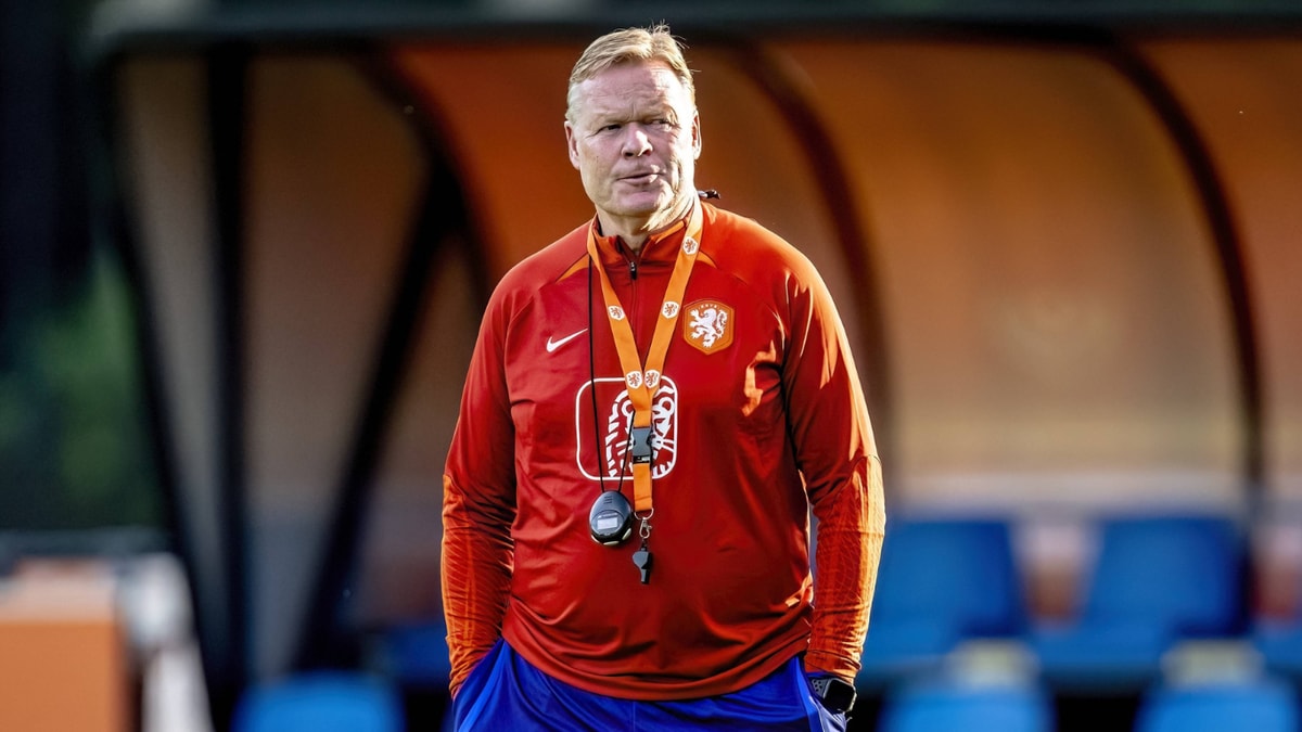 Ronald Koeman, bondscoach van het Nederlands elftal