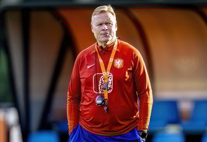 Ronald Koeman, bondscoach van het Nederlands elftal