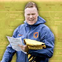 Ronald Koeman, bondscoach van het Nederlands elftal