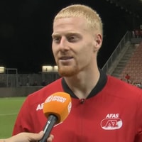 Mexx Meerdink voor de camera van Ziggo Sport