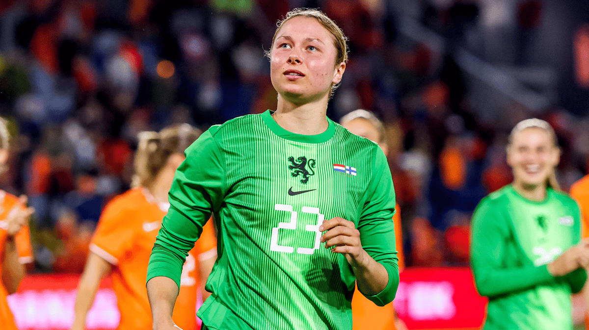 Daniëlle de Jong bij de Oranje Leeuwinnen