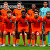De opstelling van Jong Oranje tegen Jong Israël