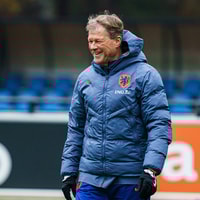 Erwin Koeman, assistent-bondscoach van het Nederlands elftal