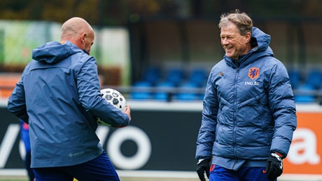Erwin Koeman, assistent-bondscoach van het Nederlands elftal