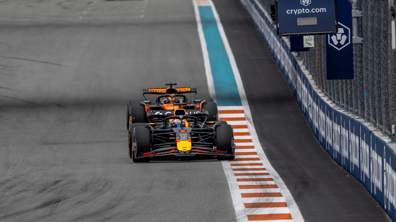 Max Verstappen in actie