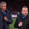 Rafael van der Vaart en Pierre van Hooijdonk bij de NOS