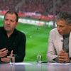 Rafael van der Vaart en Pierre van Hooijdonk bij de NOS