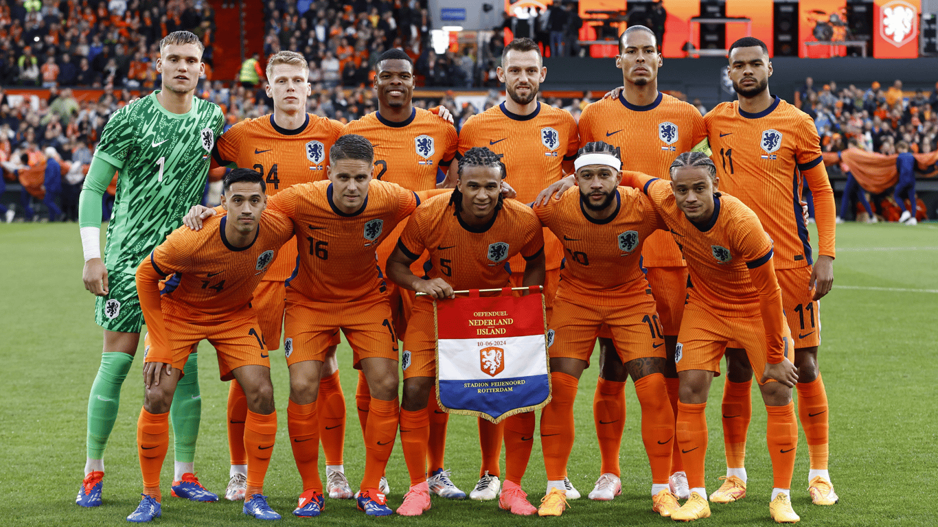 Nederlands elftal, Oranje, Nederland - IJsland