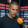 Robin van Persie voor de camera van Ziggo Sport