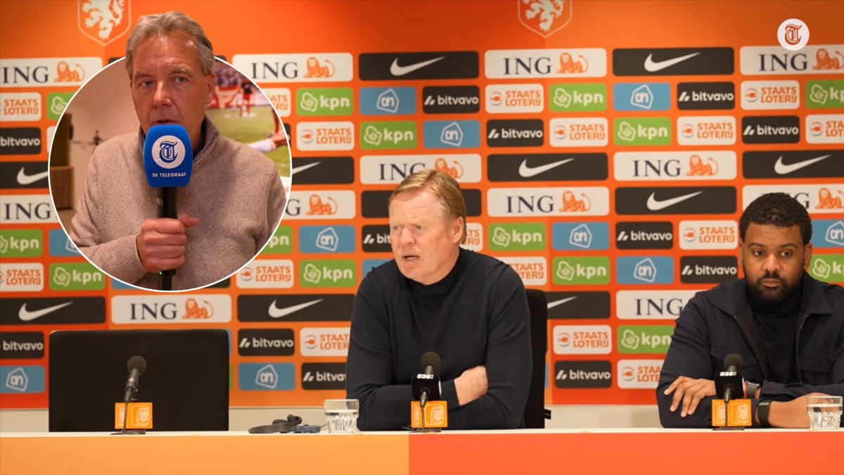 Ronald Koeman, bondscoach van het Nederlands elftal