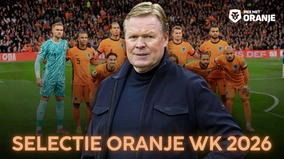 Selectie Oranje WK 2026: deze spelers maken momenteel de meeste kans