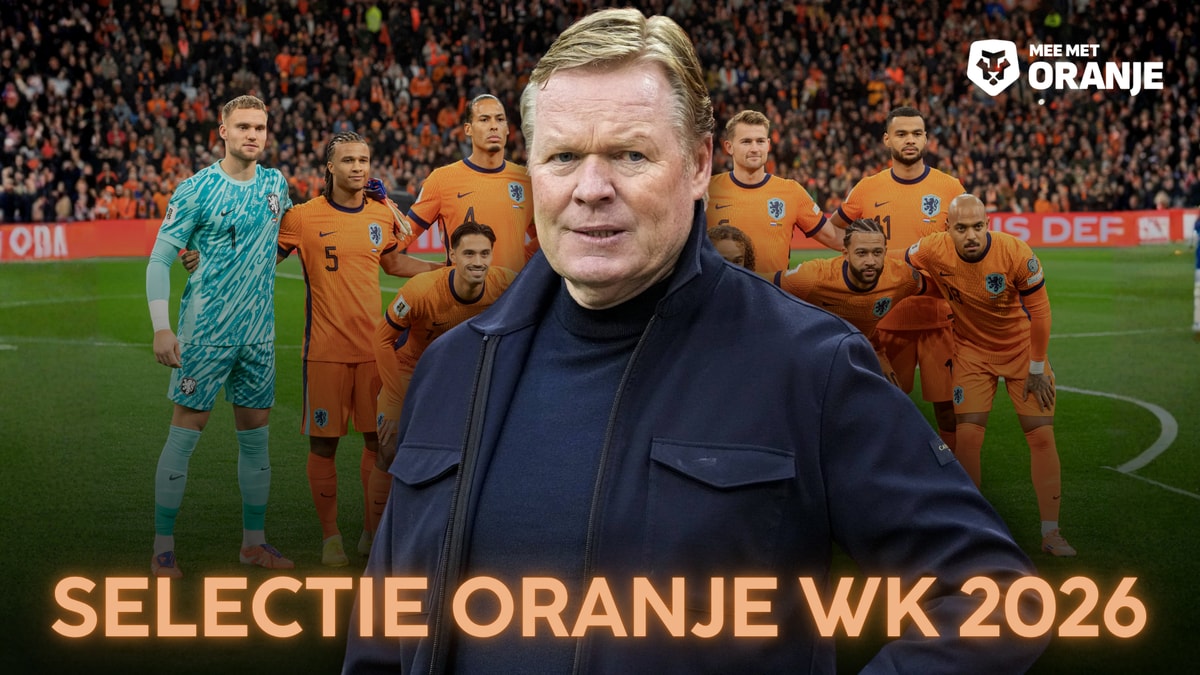 Selectie Oranje WK 2026: deze spelers maken momenteel de meeste kans