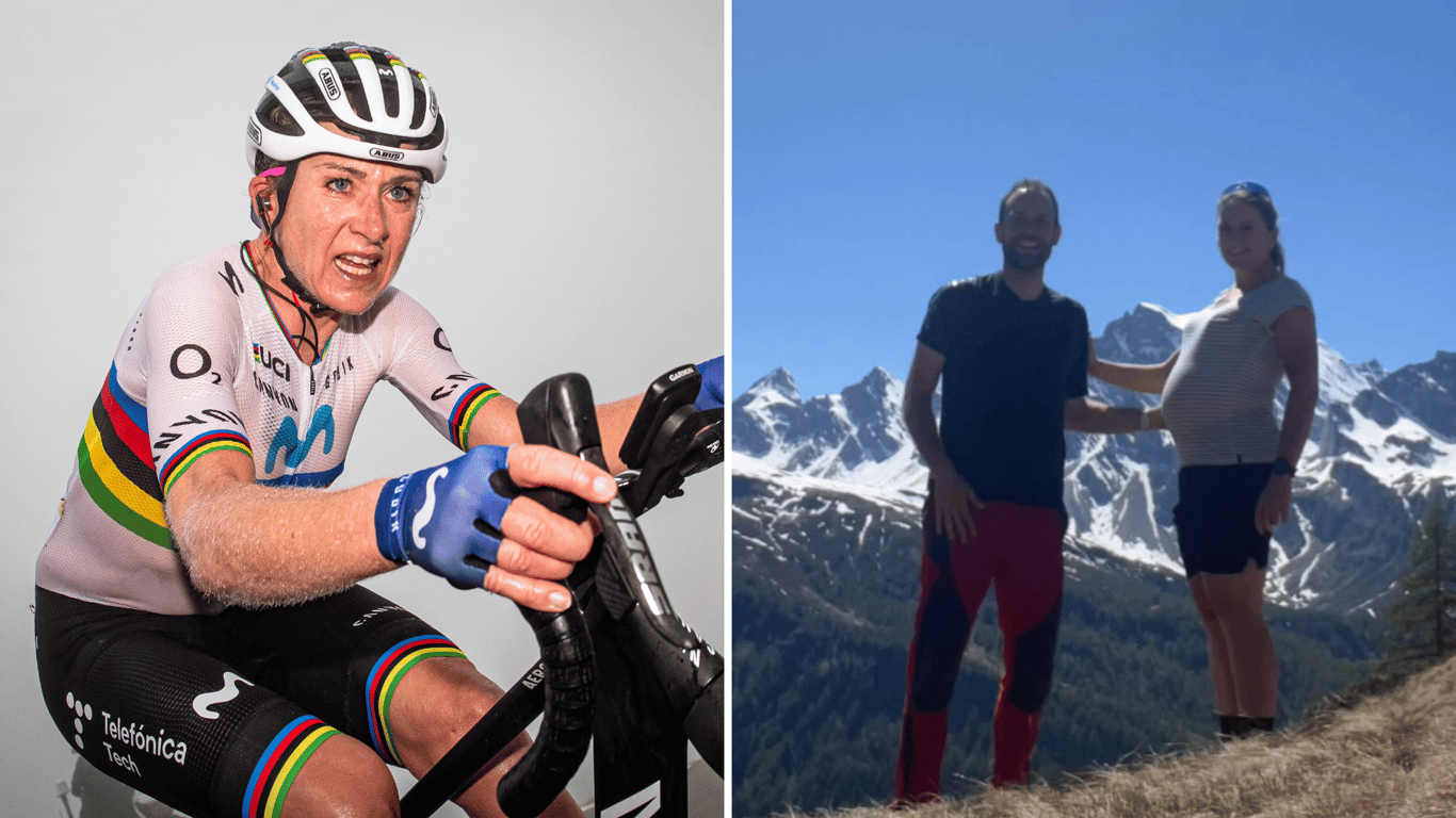 Annemiek van Vleuten deelt foto van bolle buik
