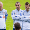 Arjen Robben, Wesley Sneijder en Rafael van der Vaart