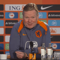 Ronald Koeman, bondscoach van het Nederlands elftal