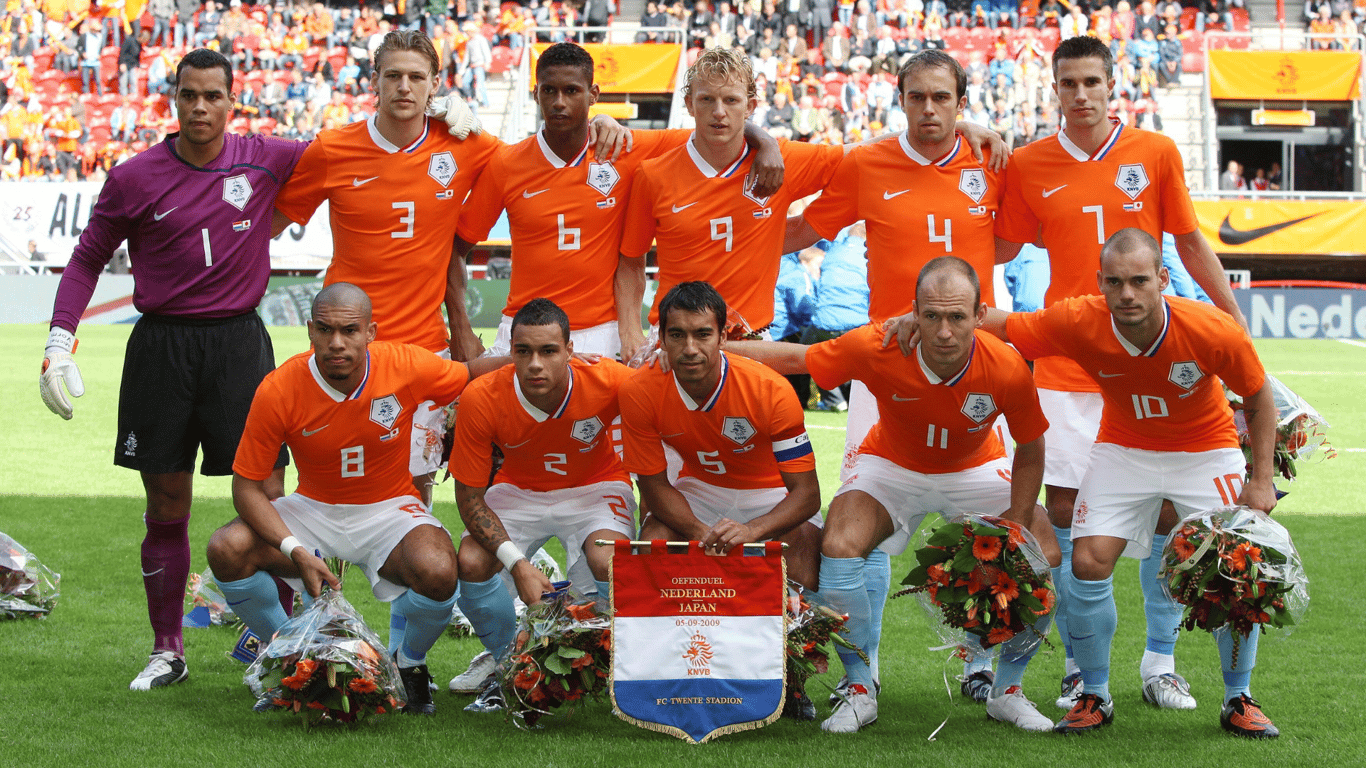 David Mendes da Silva bij Oranje (rugnummer 6)