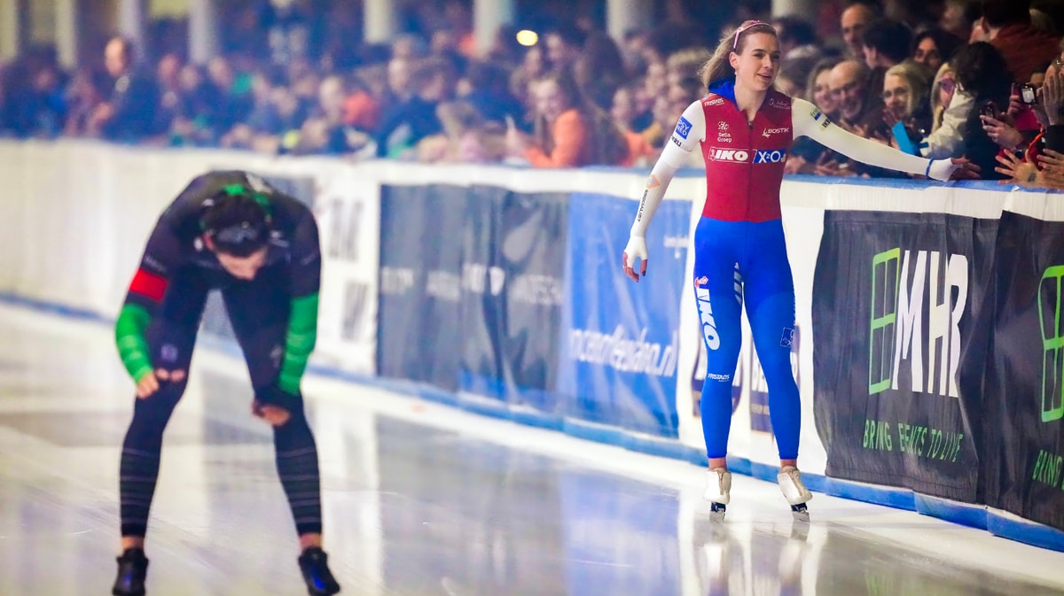 Joy Beune verslaat Jenning de Boo