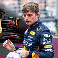 Oscar Piastri en Max Verstappen