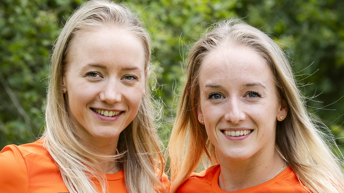 Lieke Wevers en Sanne Wevers