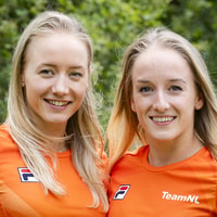 Lieke Wevers en Sanne Wevers