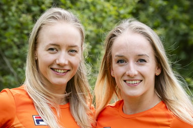 Lieke Wevers en Sanne Wevers