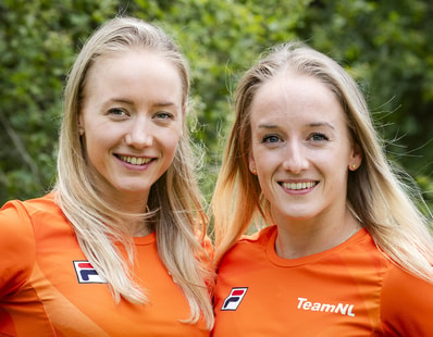 Lieke Wevers en Sanne Wevers