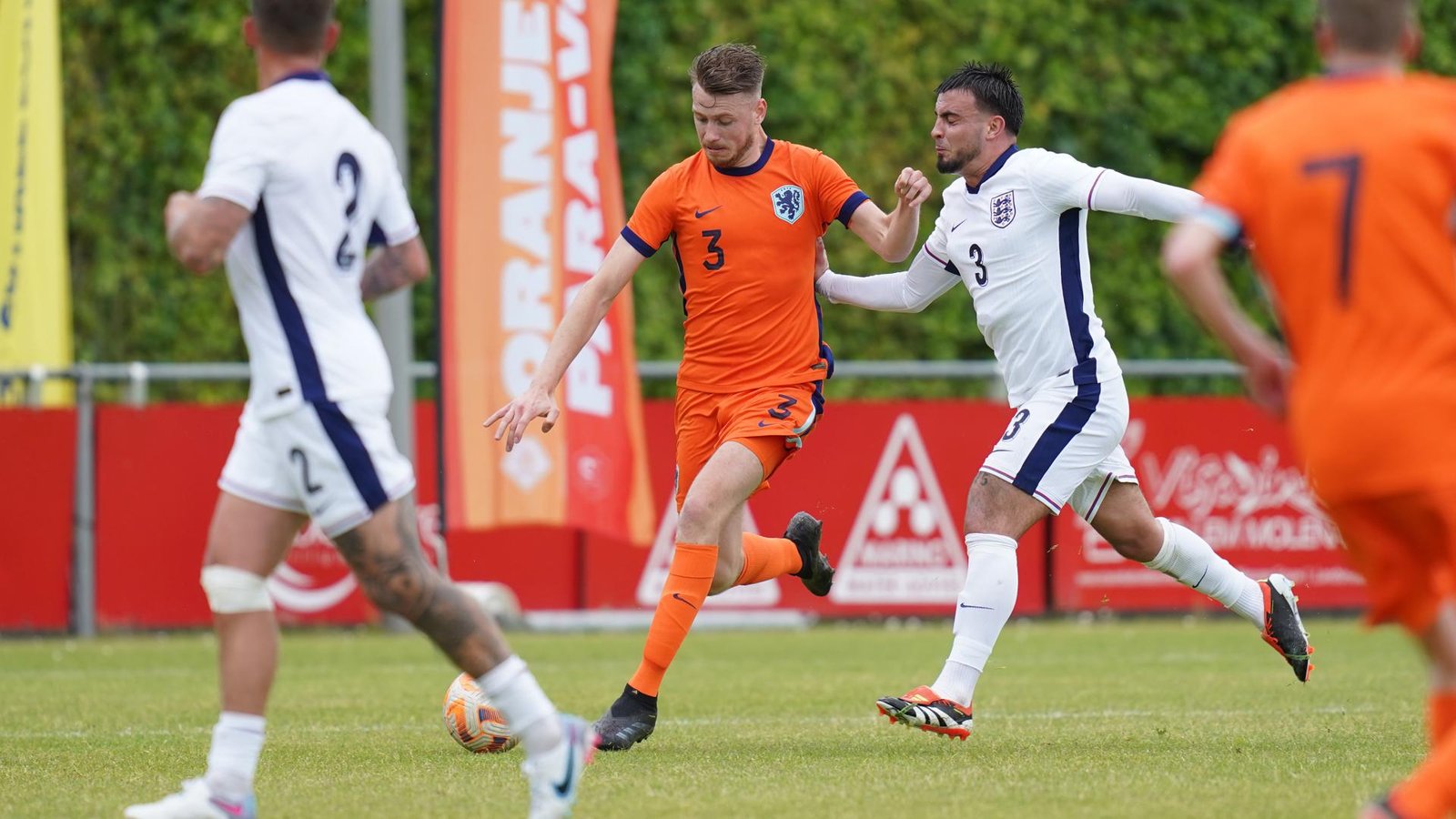 Oranje CP in actie