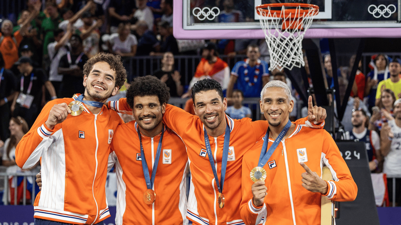 Dimeo van der Horst, Worthy de Jong, EK, 3x3-basketbal, Olympische Spelen, TeamNL, goud