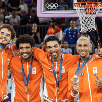 Dimeo van der Horst, Worthy de Jong, EK, 3x3-basketbal, Olympische Spelen, TeamNL, goud