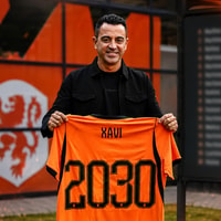 Xavi, de nieuwe bondscoach van het Nederlands elftal