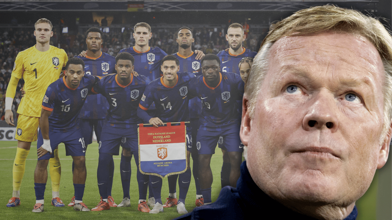 Ronald Koeman, bondscoach van het Nederlands elftal