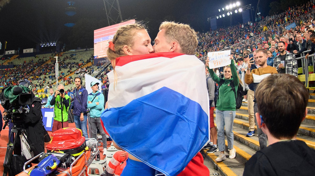 Femke Bol is getrouwd met Ben Broeders