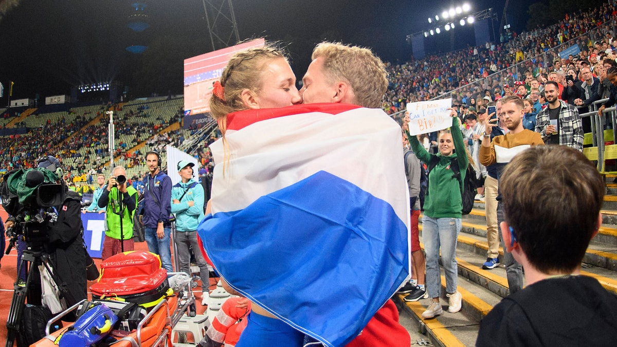 Femke Bol is getrouwd met Ben Broeders
