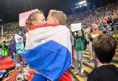 Femke Bol is getrouwd met Ben Broeders