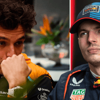 Lando Norris en Max Verstappen